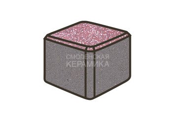 Гранитная тротуарная плитка Готика, Куб Granite FINO, 100x100x100, Емельяновский