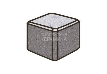 Гранитная тротуарная плитка Готика, Куб Granite FINO, 100x100x100, Мансуровский