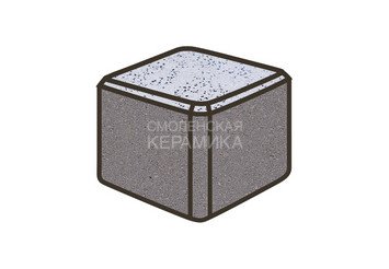 Гранитная тротуарная плитка Готика, Куб Granite FINO, 100x100x100, Покостовский