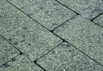 Гранитная тротуарная плитка Готика, Квадрат Granite FINO, 400x400x60, Порфир