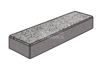 Гранитная тротуарная плитка Готика, Паркет Granite FINO, 300x100x60, Цветок Урала
