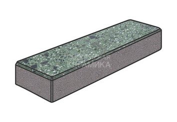 Гранитная тротуарная плитка Готика, Паркет Granite FINO, 300x100x80, Порфир