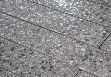Гранитная тротуарная плитка Готика, Плита Granite FINO, 800x400x100, Галенит
