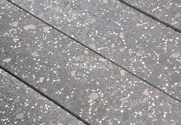 Гранитная тротуарная плитка Готика, Полигональ Granite FINO, 80 мм, Ильменит