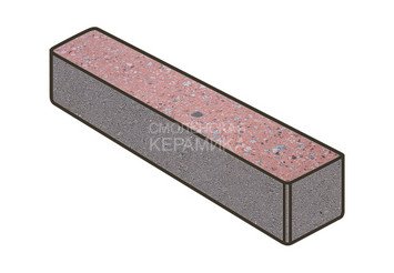 Гранитная тротуарная плитка Готика, Ригель Granite FINO, 360x80x80, Травертин