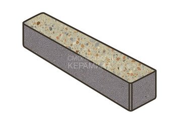 Гранитная тротуарная плитка Готика, Ригель Granite FINO, 360x80x80, Зарф
