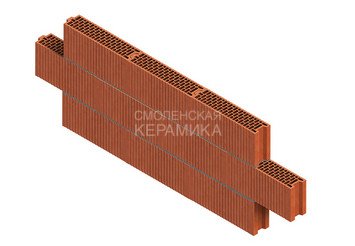 Камень керамический крупноформатный Porotherm 12