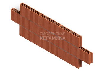 Камень керамический крупноформатный Porotherm 8