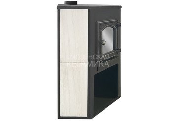 Камин ЭТНА (ДТ-4С) угловой Ø115мм