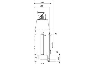 Каминная топка ASTON "SENATOR 14.870" ("СЕНАТОР 14.8770") new (новый)