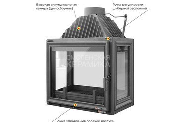 Каминная топка EVEREST A16 HP