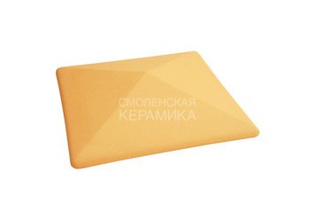 Керамическая шляпа King Klinker 445х445 пустынная роза