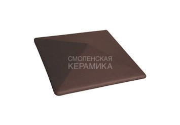 Керамическая шляпа King Klinker 445х585 коричневый
