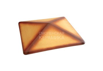 Керамическая шляпа King Klinker 445х585 ониксовый черный