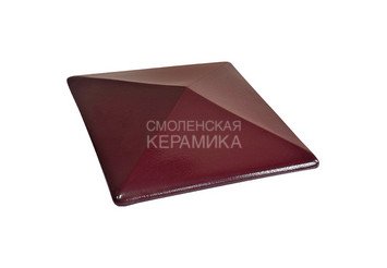 Керамическая шляпа King Klinker 445х585 вулканический черный