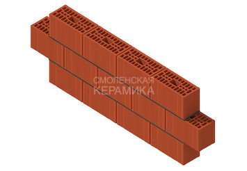 Керамический камень 2,1НФ поризованный Porotherm