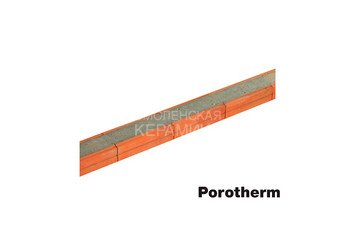 Керамобетонная перемычка Porotherm 120/65 мм; L 1,00м