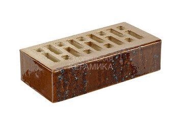 Кирпич керамический глазурованный RECKE GLANZ 1НФ арт. 1-48-01-2-12