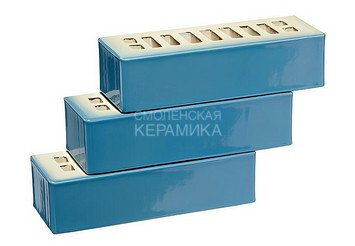 Кирпич керамический глазурованный RECKE GLANZ 1НФ арт. 1-68-01-0-00