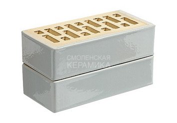 Кирпич керамический глазурованный RECKE GLANZ 1НФ арт. 1-88-01-0-00