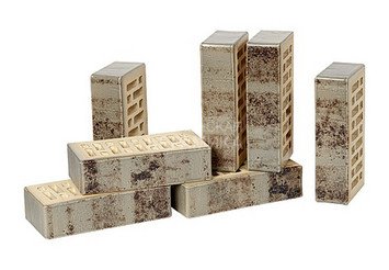 Кирпич керамический глазурованный RECKE GLANZ 1НФ арт. 1-88-02-2-12