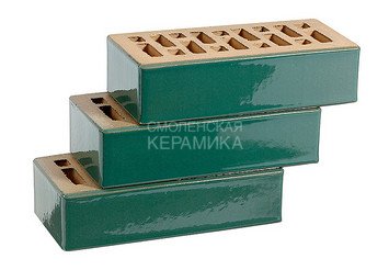 Кирпич керамический глазурованный RECKE GLANZ 1НФ арт. 3-28-01-0-00