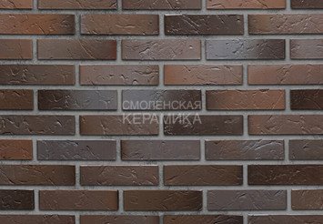 Кирпич керамический МАГМА Флеш Агат Сланец 1НФ