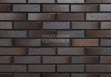 Кирпич керамический МАГМА Флеш Графит Сланец 1НФ