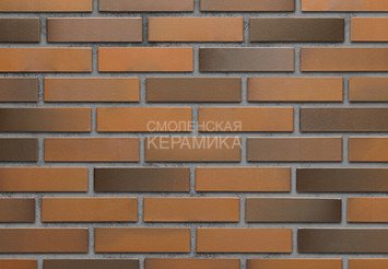 Кирпич керамический МАГМА Флеш обжиг Гладкий 1НФ