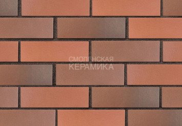 Кирпич керамический печной ЛСР Красный флэш гладкий, 1НФ