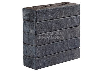 Кирпич клинкерный КЕРМА FABER JAR Ригель Смольный 0,6 НФ