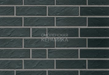 Кирпич клинкерный ROBEN FARO, черный с оттенком NF