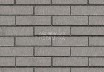 Кирпич лицевой керамический ЖКЗ Серый Бархат 1НФ