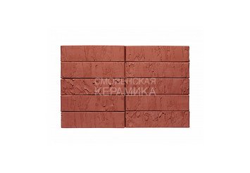 Кирпич лицевой керамический ЖКЗ Терракотовый Скала 0,7НФ
