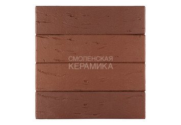 Кирпич лицевой керамический ЛСР Коричневый рустик, 1НФ
