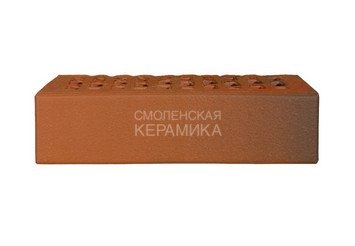 Кирпич лицевой керамический ЛСР Красный флэш гладкий, 1НФ