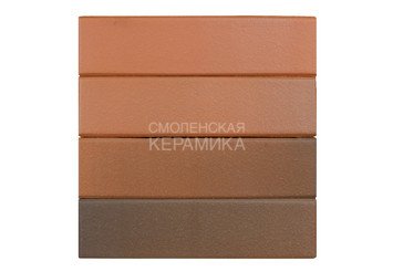 Кирпич лицевой керамический ЛСР Красный флэш гладкий, 1НФ