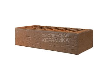 Кирпич лицевой керамический ЛСР Красный флэш рустик, 1НФ