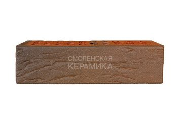 Кирпич лицевой керамический ЛСР Красный флэш ультра рустик 1НФ