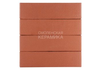 Кирпич лицевой керамический ЛСР Красный гладкий, 1НФ