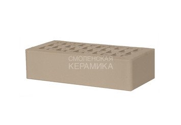 Кирпич лицевой керамический ЛСР Серый гладкий, 1НФ