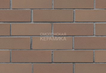 Кирпич лицевой керамический ЛСР Светло-коричневый флэш ультра гладкий, 1НФ