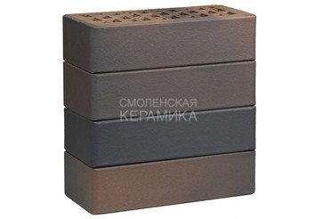 Кирпич лицевой керамический ЛСР Светло-коричневый флэш ультра гладкий, 1НФ