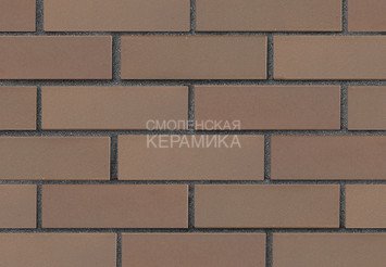 Кирпич лицевой керамический ЛСР Светло-коричневый флэш ультра гладкий, 1НФ