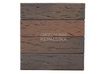 Кирпич лицевой керамический ЛСР Светло-коричневый флэш ультра рустик, 1НФ