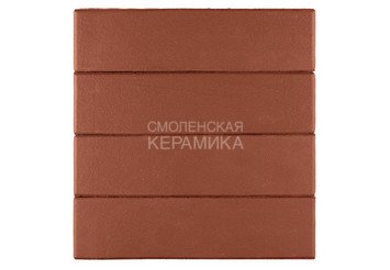 Кирпич лицевой керамический ЛСР Темно-красный гладкий, 1НФ