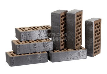 Кирпич лицевой керамический RECKE 1НФ арт. 5-32-00-2-12 Krator