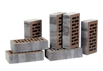Кирпич лицевой керамический RECKE 1НФ арт. 5-82-00-2-12 Krator
