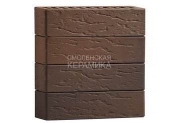 Кирпич лицевой керамический VOLGABRICK 0.7НФ Флэш горизонтальный Руст №70 М200