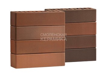 Кирпич лицевой керамический VOLGABRICK 0.7НФ Флэш М200 гладкий